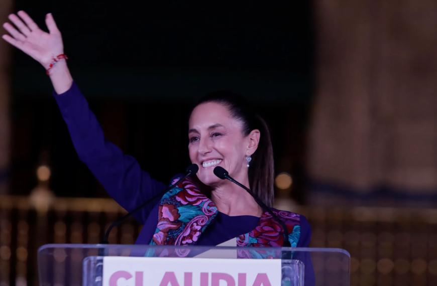 Claudia Sheinbaum será la primera presidenta de México tras arrolladora victoria