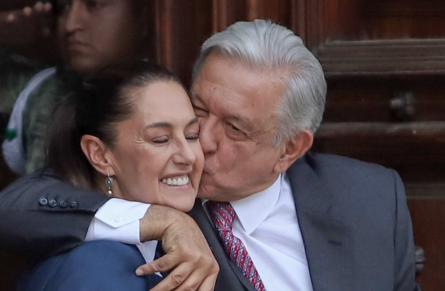 Xóchitl Gálvez Critica a AMLO por Beso a Sheinbaum: «Es Machismo y Debe Respetarse la Investidura»