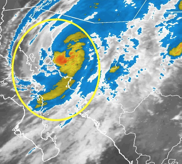 Alerta de Tormentas Convectivas en la Sierra Sur de Sonora