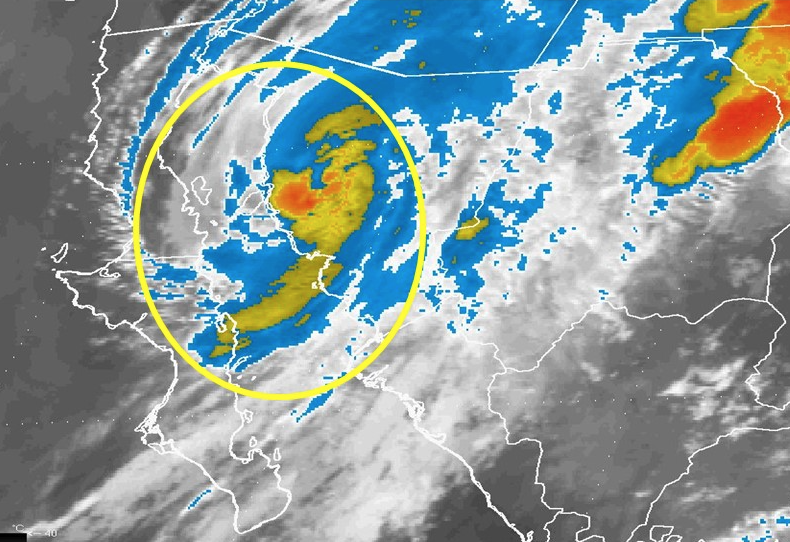 Alerta de Tormentas Convectivas en la Sierra Sur de Sonora