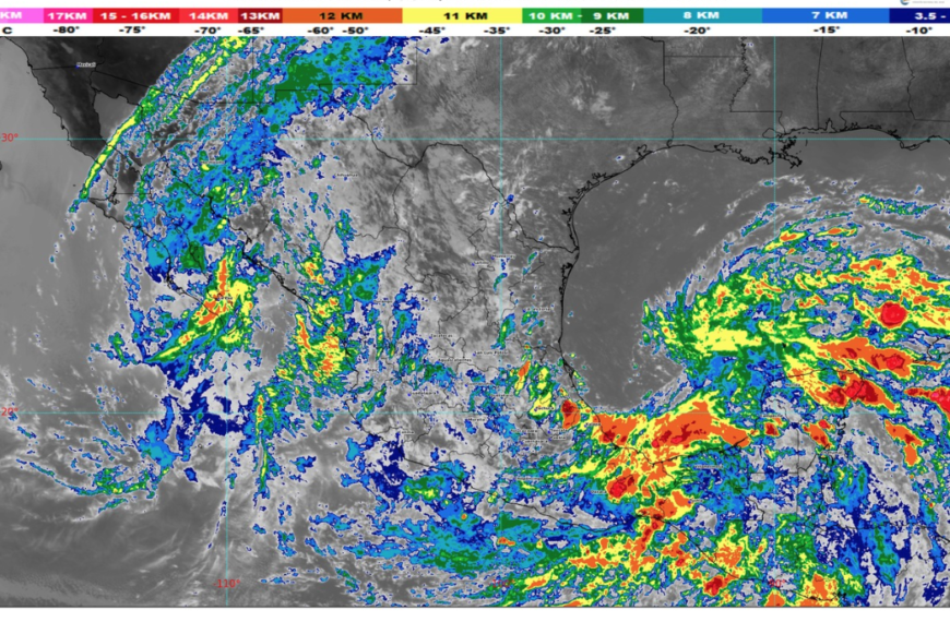 Continúan lluvias torrenciales en varios estados