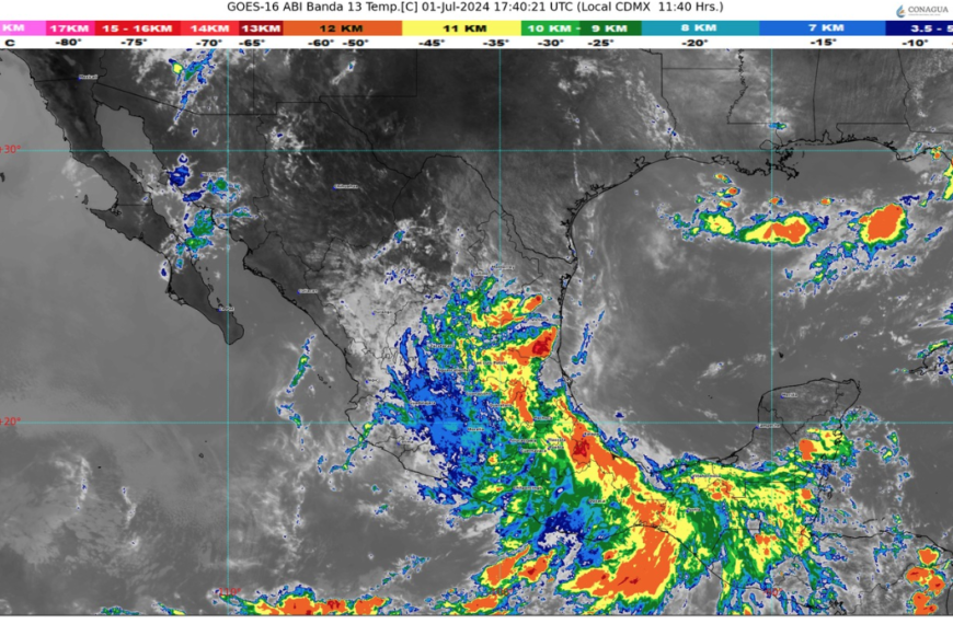 Sonora: Conagua alerta lluvias intensas y calor durante la primera semana de julio