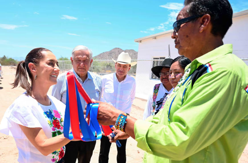 ¿Por qué Sheinbaum es la primera mujer reconocida por la nación Yaqui?