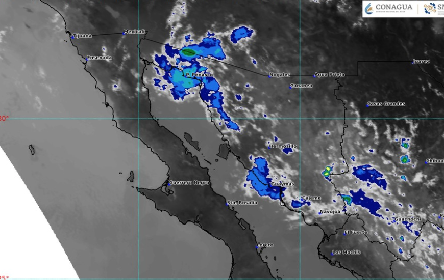 Continuarán las lluvias en Sonora, consulta el estado del tiempo de hoy 16 de julio. ¿A qué hora lloverá? Conagua advierte tormentas y calor