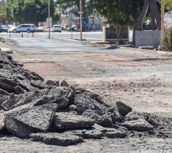 Ocho Calles de Navojoa Cerradas por Reparación tras Recientes Lluvias