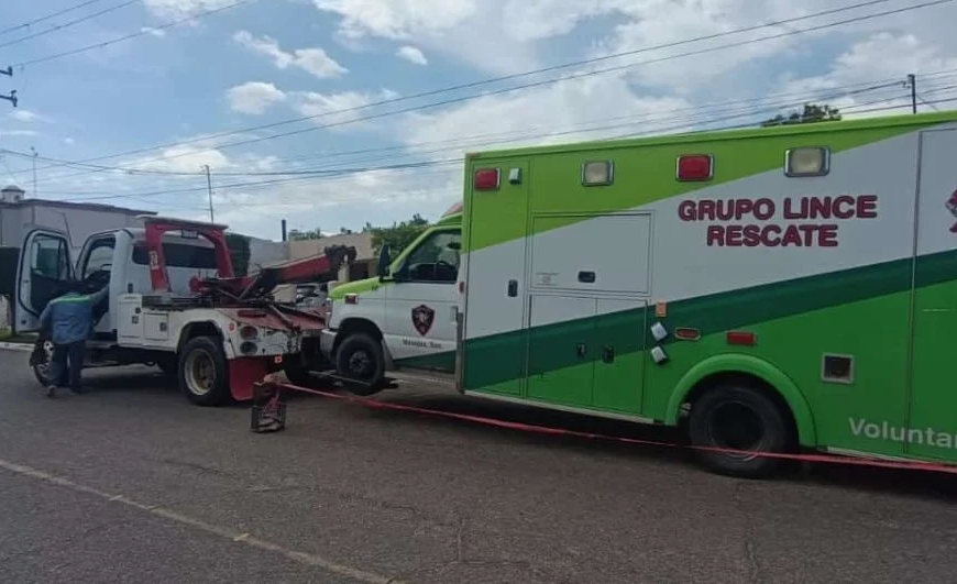 Grupo Lince Navojoa pide el apoyo de la ciudadanía para arreglar el motor de su ambulancia