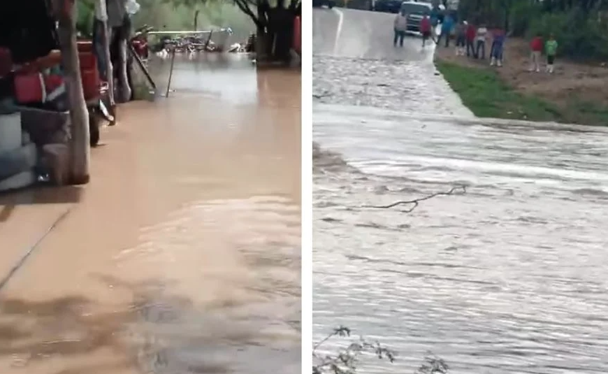 Lluvias Aisladas: Comunidades del Mayo Enfrentan Incomunicación por Inundaciones