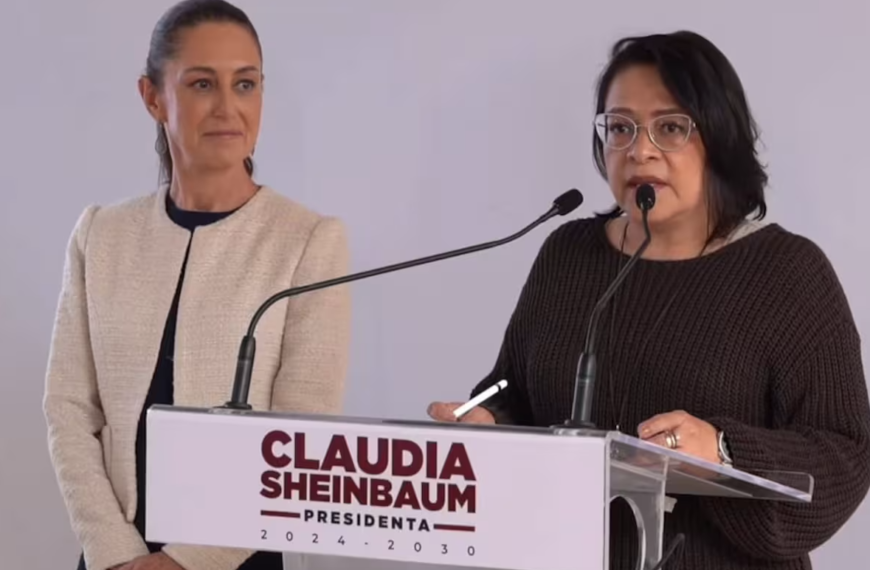 Claudia Sheibaum anuncia a la Primera Mujer en Dirigir la CFE; Emilia Esther Calleja Alor.