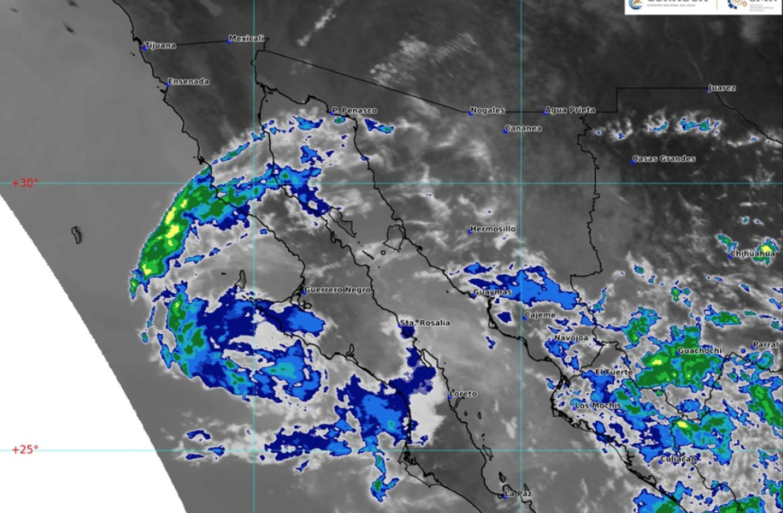 Estado del tiempo en Sonora, hoy 20 de agosto: Lluvias Intensas y Calor Extremo, Advierte Conagua