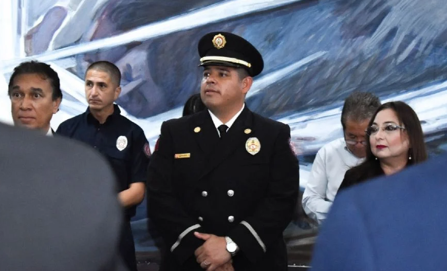 Edmundo Valdez continuará al frente del Departamento de Bomberos en Navojoa