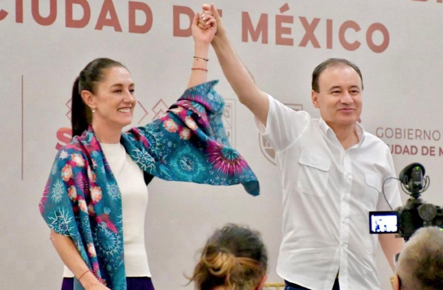 Gobernador de Sonora se reúne con la presidenta Claudia Sheinbaum para reforzar la seguridad en el estado