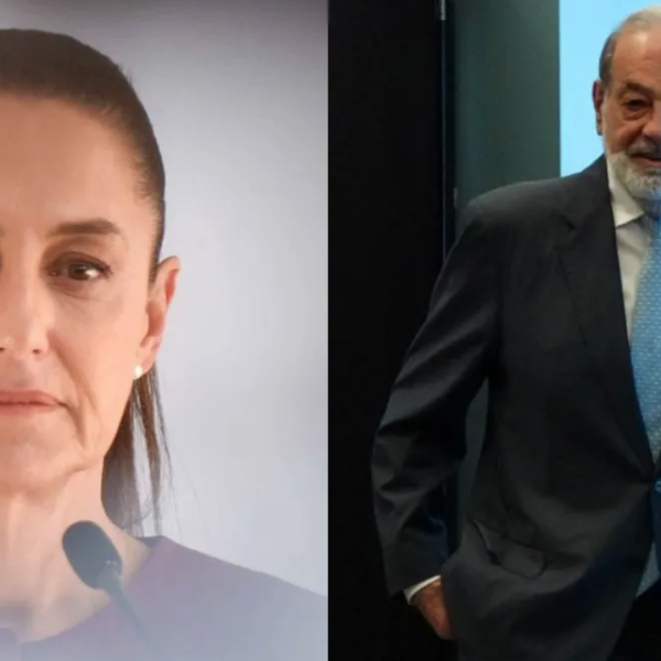 Carlos Slim se reúne con Sheinbaum en Palacio Nacional para discutir proyectos de inversión