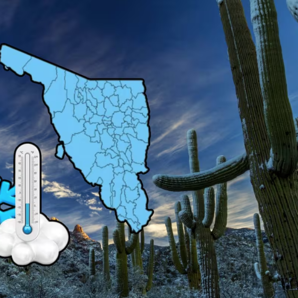 Llega Antes de Tiempo el Frío a Sonora por Masa de Aire Polar y Frente Frío
