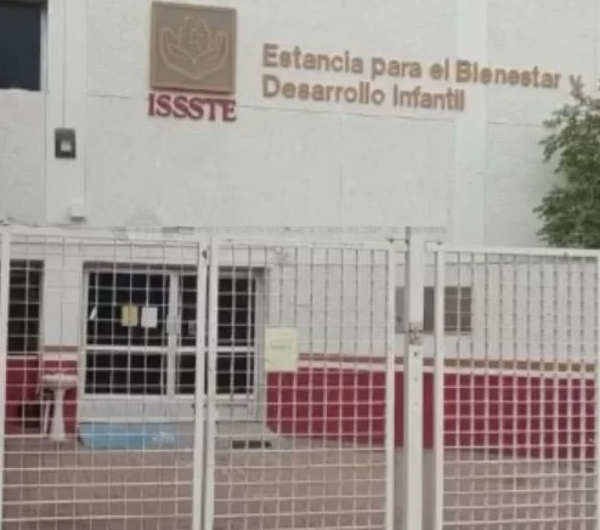 Estancia infantil del Issste en Navojoa cierra por falta de agua, afectando a decenas de familias