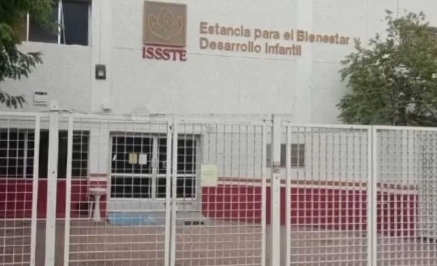 Estancia infantil del Issste en Navojoa cierra por falta de agua, afectando a decenas de familias