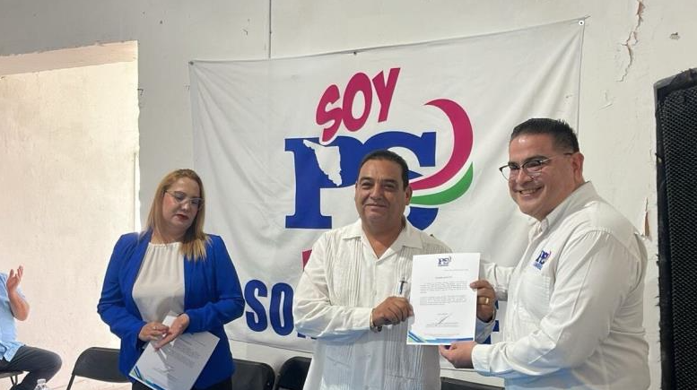 Renueva Partido Sonorense la dirigencia municipal en Navojoa; Julio César Elizalde asume como líder