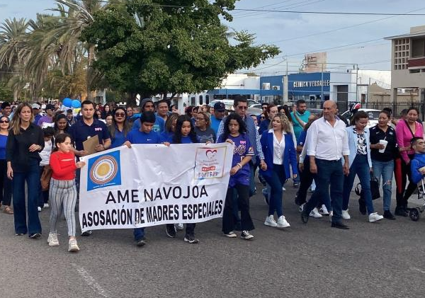 Navojoa Marcha por la Inclusión en el Día de las Personas con Discapacidad