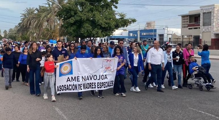 Navojoa Marcha por la Inclusión en el Día de las Personas con Discapacidad