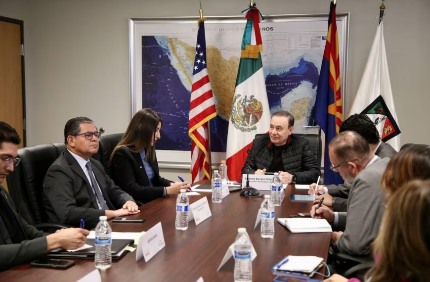 Gobernador Durazo supervisa estrategia integral de atención humanitaria a migrantes