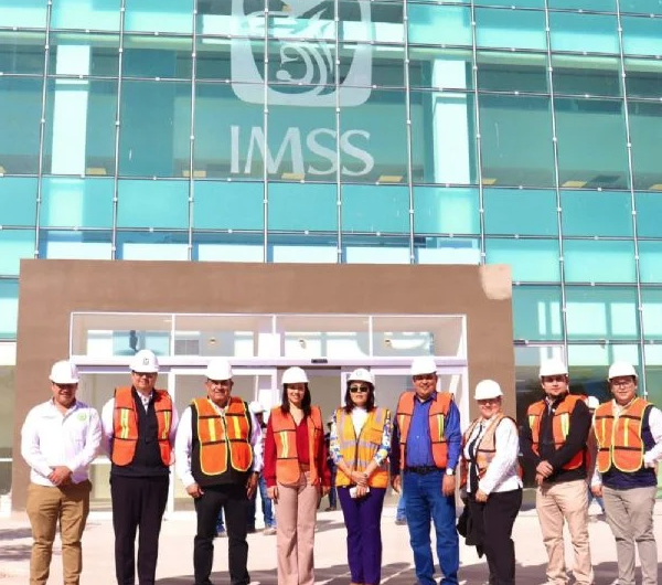 Nuevo hospital del IMSS en Navojoa registra un 70% de avance