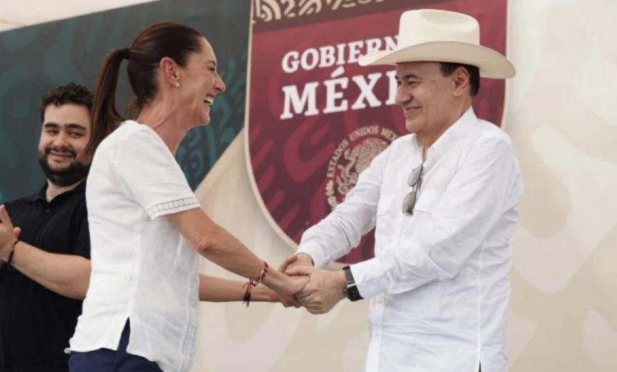 Gobernador de Sonora celebra diálogo entre Sheinbaum y Trump: «Tenemos mucha presidenta»