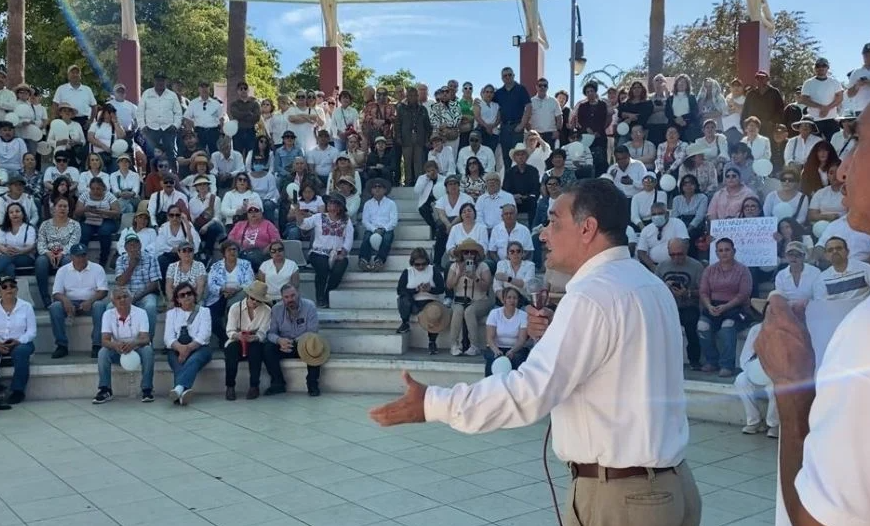 “Fuera Retes”: Navojoenses exigen Revocación de Mandato ante aumento de impuestos
