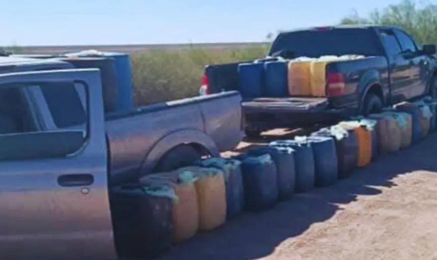 Militares incautan lanzallamas y más de 9 mil litros de huachicol en Navojoa