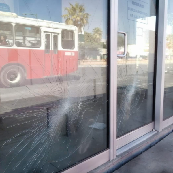 Refuerzan vigilancia en paradas de camión tras actos de vandalismo en Hermosillo