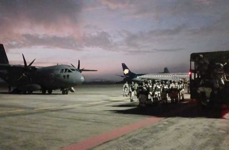 México refuerza seguridad en la frontera norte con 10,000 efectivos de la Guardia Nacional y Ejército