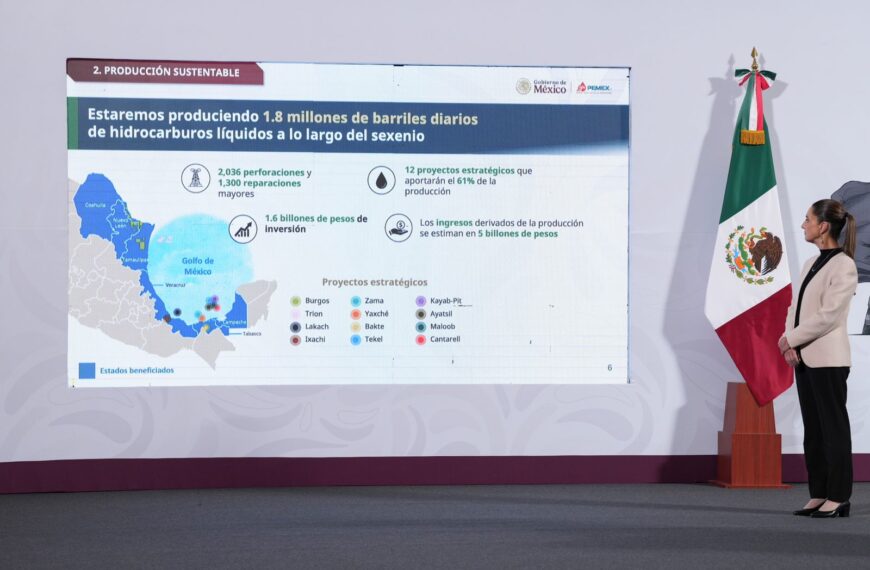 Presidenta Claudia Sheinbaum presenta Plan de Trabajo 2025-2030 de Pemex para garantizar la soberanía nacional