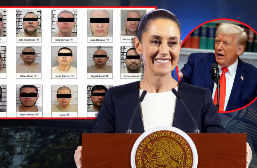 Sheinbaum aclara que la extradición de narcotraficantes no fue para agradar a Trump