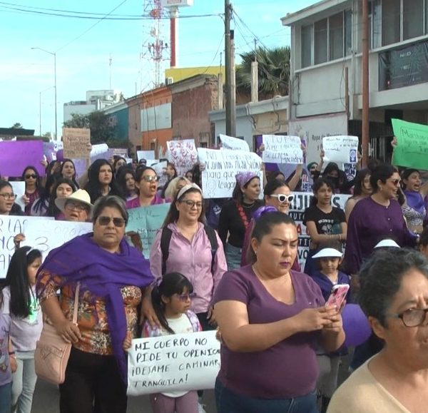 Feministas se manifestarán con marcha en Navojoa por el 8M