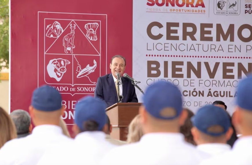 Fortalecen seguridad en Sonora con nuevos graduados de la USP