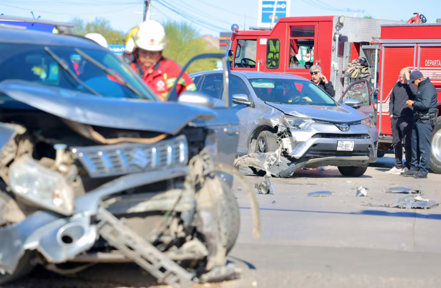 Imprudencia de conductores, principal causa de accidentes en Hermosillo: Tránsito