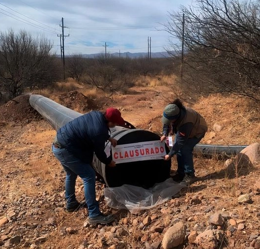 Profepa clausura ducto de Grupo México en Cananea por falta de permisos