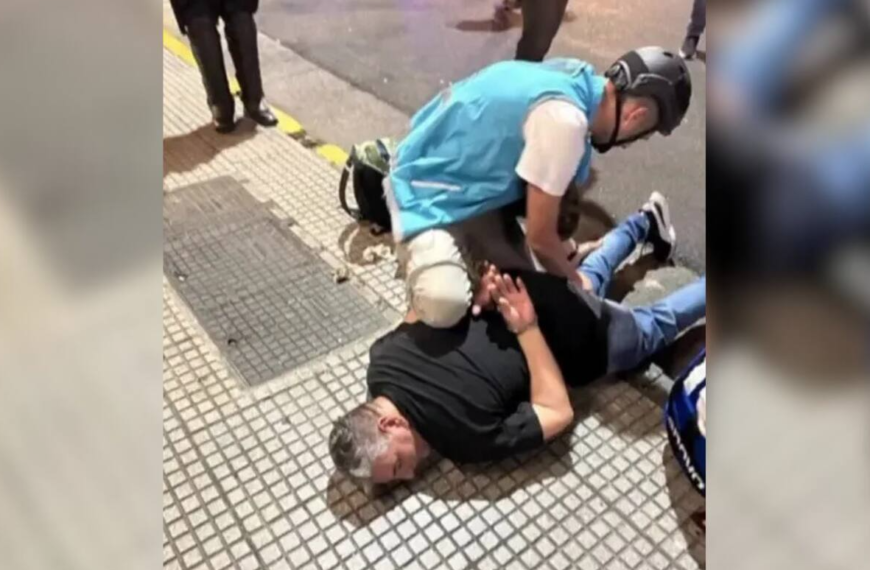 Periodista es golpeado en plena cobertura en el Congreso de Argentina