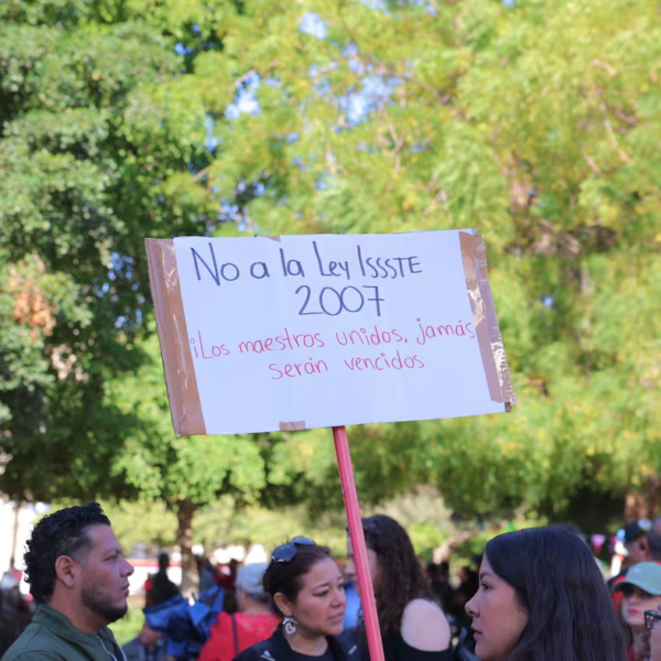 Paro laboral de maestros en Sonora: Explican su lucha y la suspensión de clases