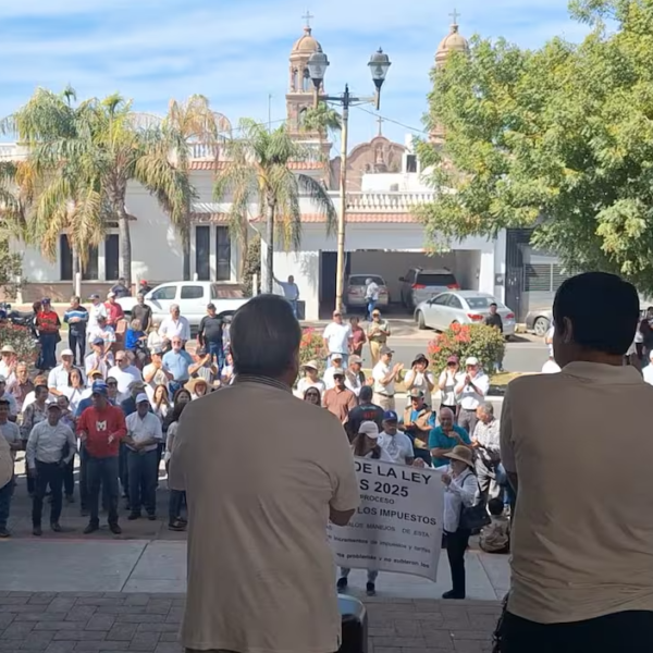 Ciudadanos de Navojoa buscan frenar aumentos en agua y predial