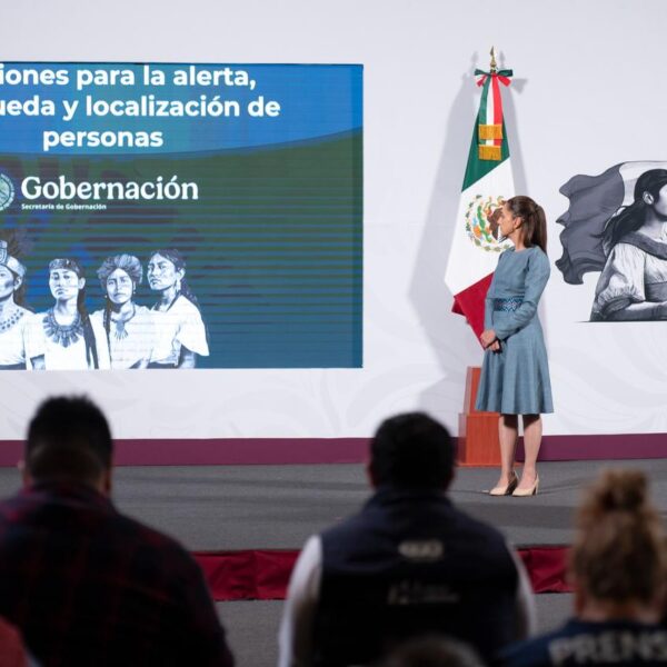 Sheinbaum propone reformas para fortalecer la búsqueda de personas desaparecidas