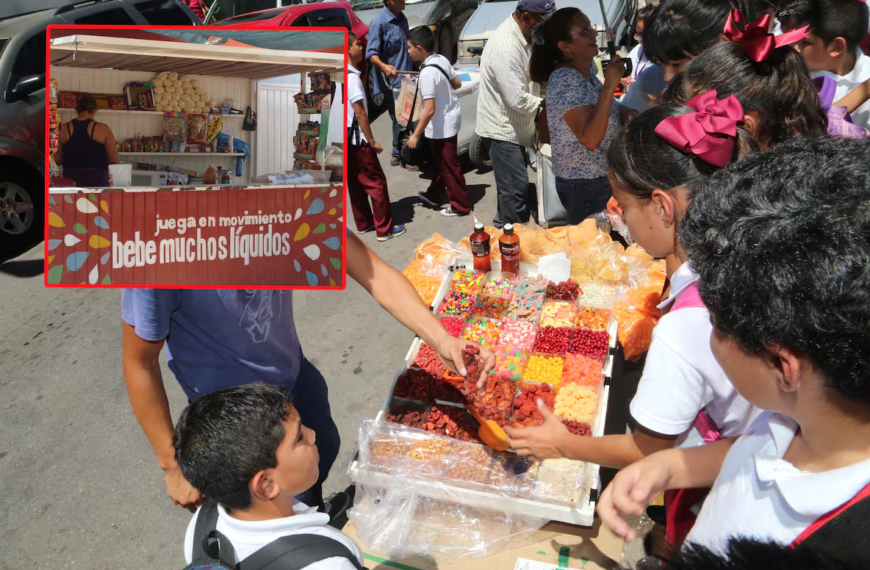 A pesar de la prohibición, alumnos venden comida chatarra en escuelas y maestros lo permiten