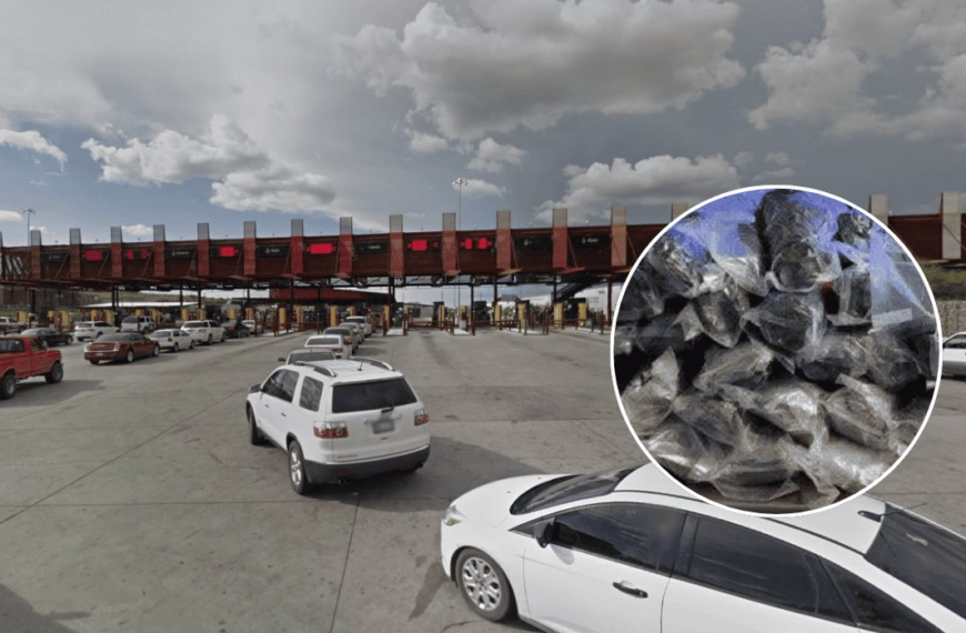 Caos en garitas de Nogales por Semana Santa: largas filas y millonario decomiso de drogas