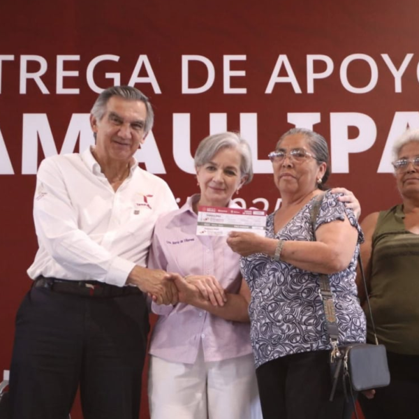 Inicia entrega de apoyos económicos y enseres a familias afectadas por lluvias en Tamaulipas