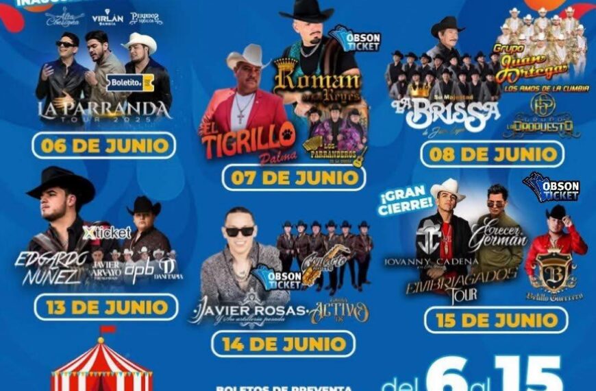 Anuncian Feria Mayo Music en Navojoa, proyectan más de 40 mil asistentes