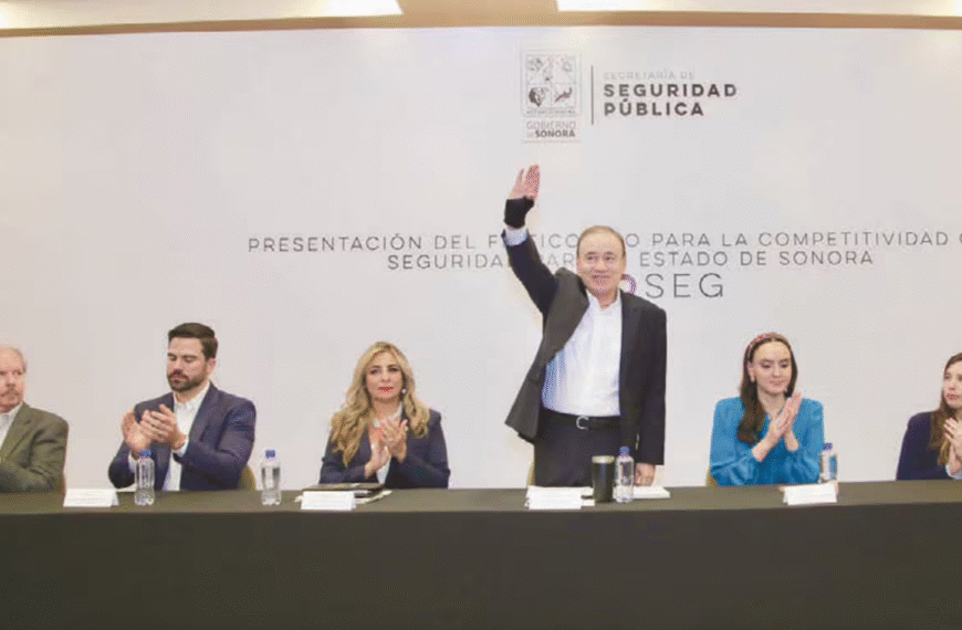 Crea Alfonso Durazo Fideicomiso para la Competitividad con Seguridad en Sonora