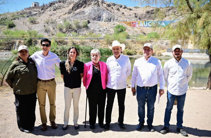 Durazo y Semarnat supervisan avances en segunda etapa del Bosque Urbano La Sauceda