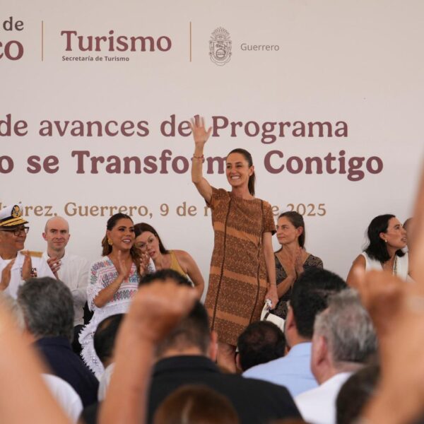 Presidenta Claudia Sheinbaum lleva acciones de justicia social a Nayarit, Guerrero, Edomex y CDMX durante gira nacional