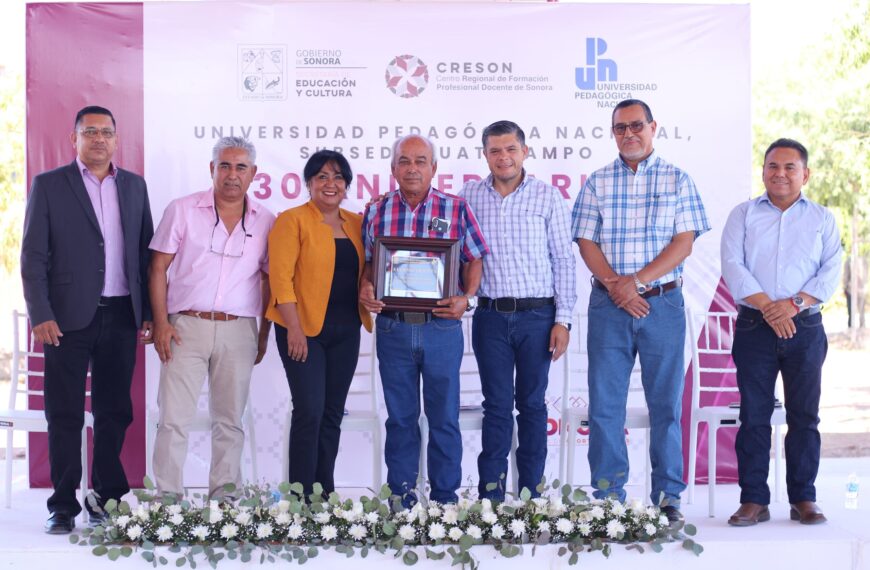 Celebran 30 años de formación, vocación y compromiso en la UPN Huatabampo