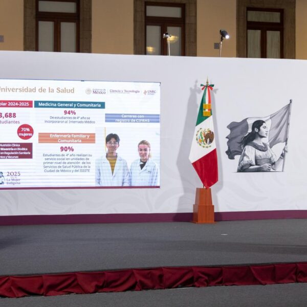 Invita Presidenta Claudia Sheinbaum a registrarse a la Universidad Nacional Rosario Castellanos; convocatoria cierra el 1 de junio
