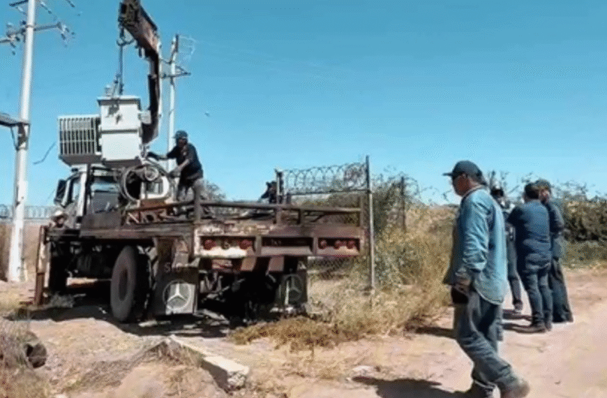 Mejorarán servicio de agua en Navojoa con nuevo pozo en el oriente de la ciudad