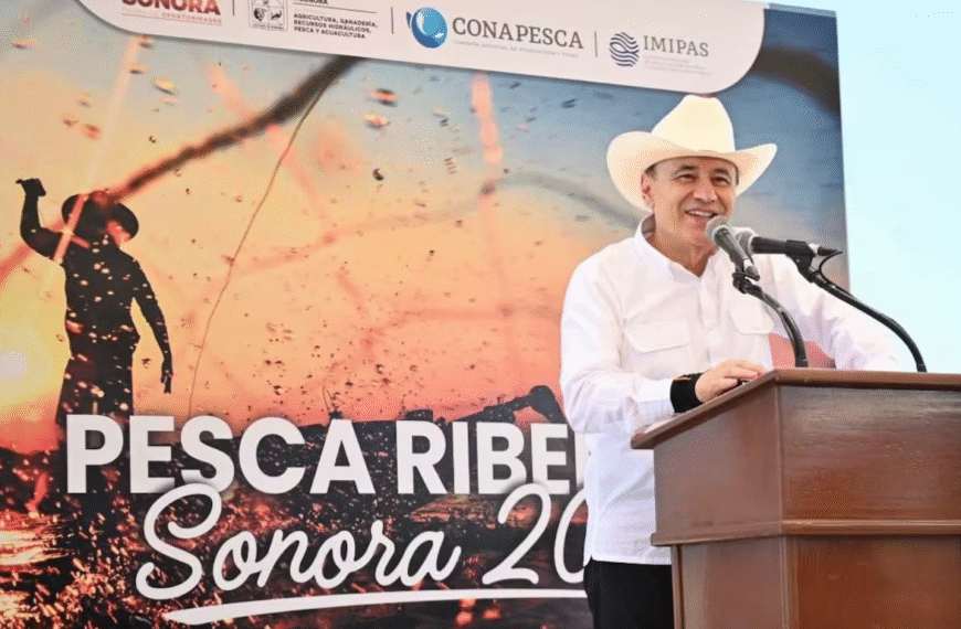 Sonora lidera la producción pesquera en México, anuncia el gobernador Durazo